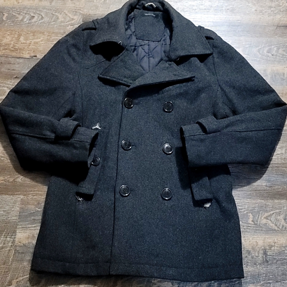 Men's Gently Loved Wool fitted dress jacket by Selected Homme size MED Mint Cond